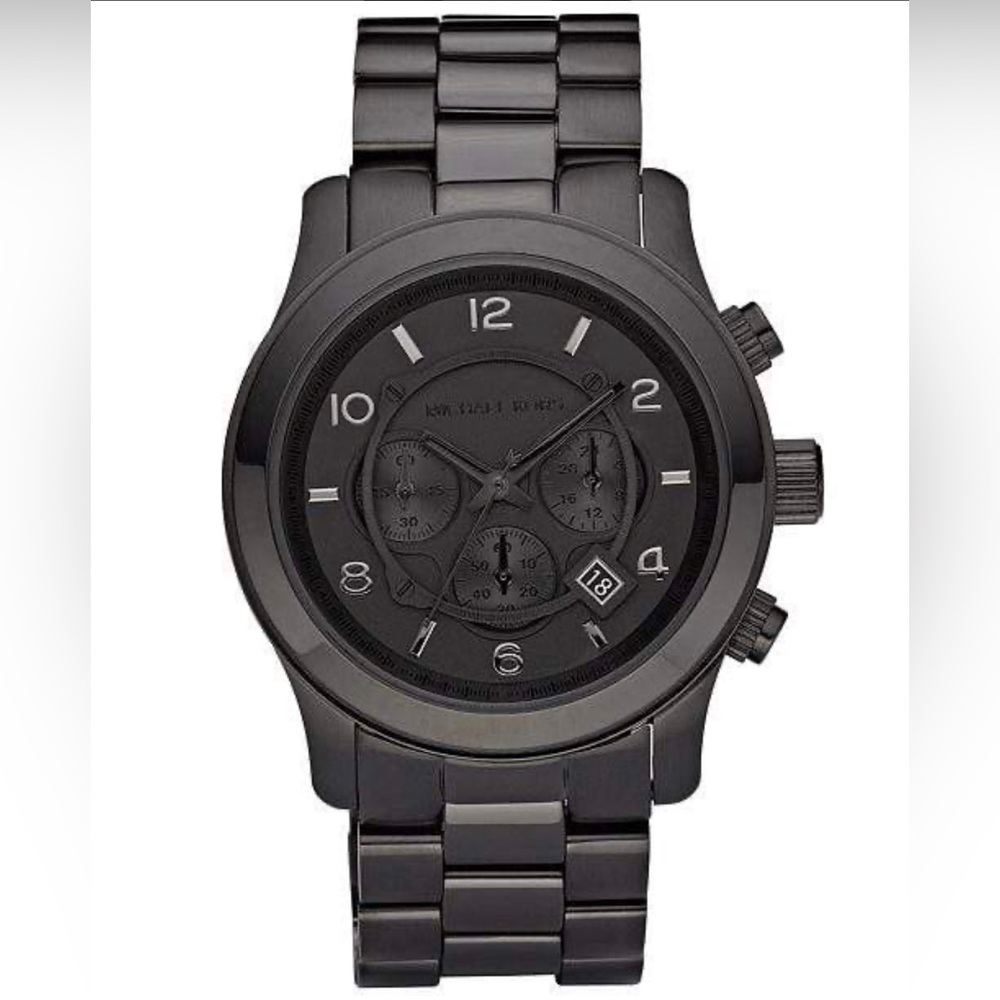 Black Michael Kors MK-8157 Watch
